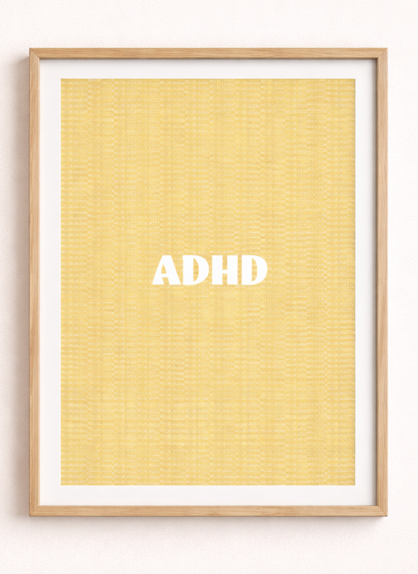 adhd plakat adhd plakat